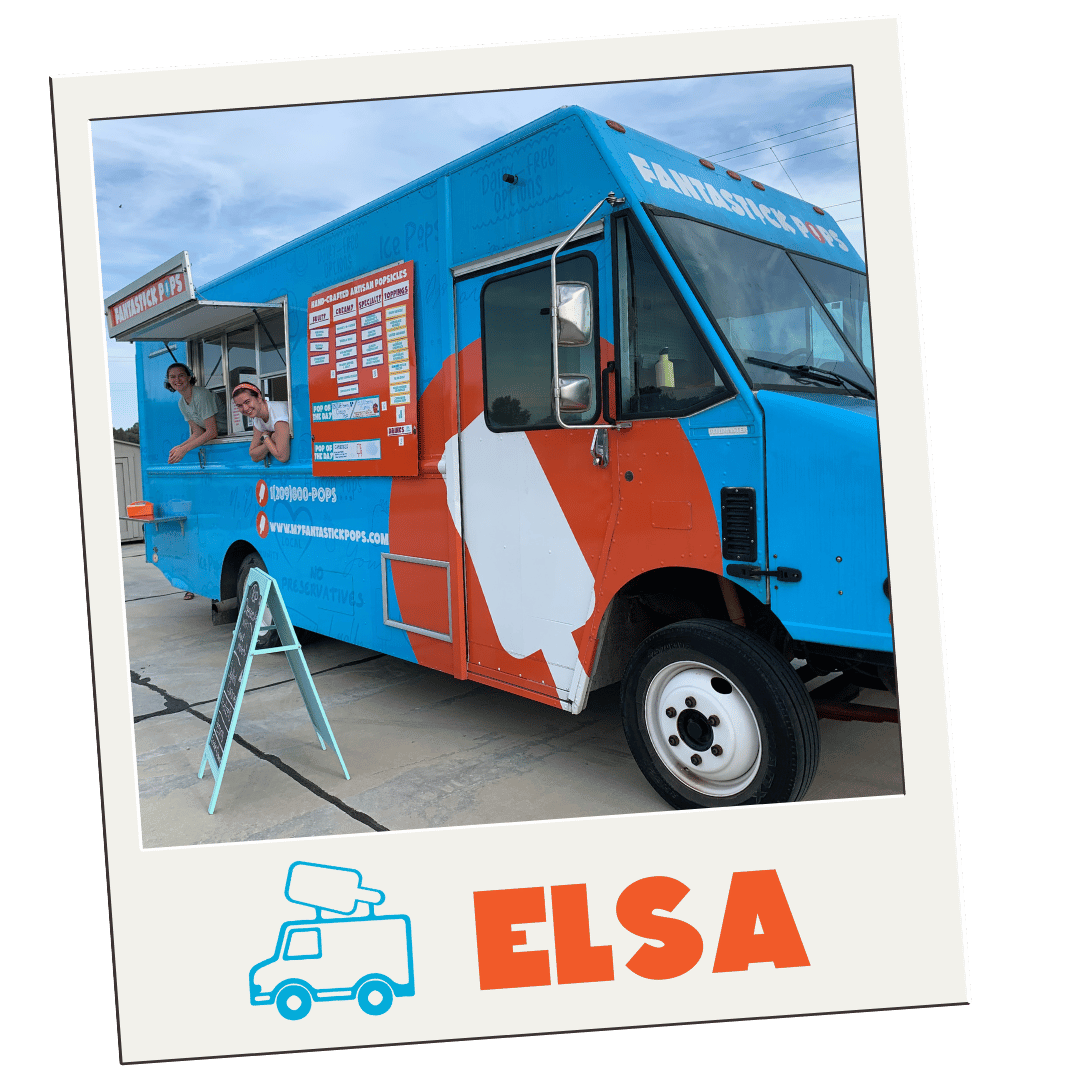 Elsa - popsicle truck