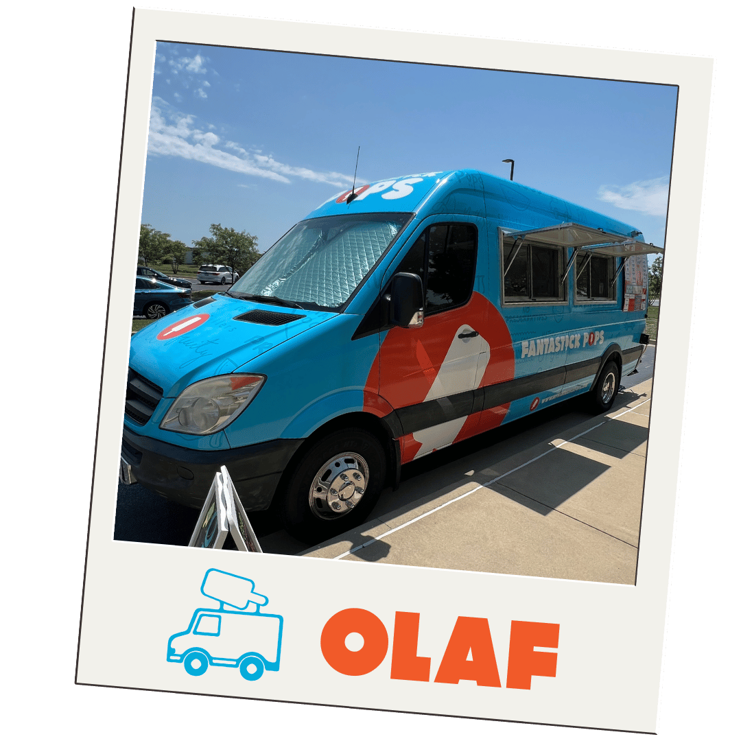 Olaf - popsicle truck